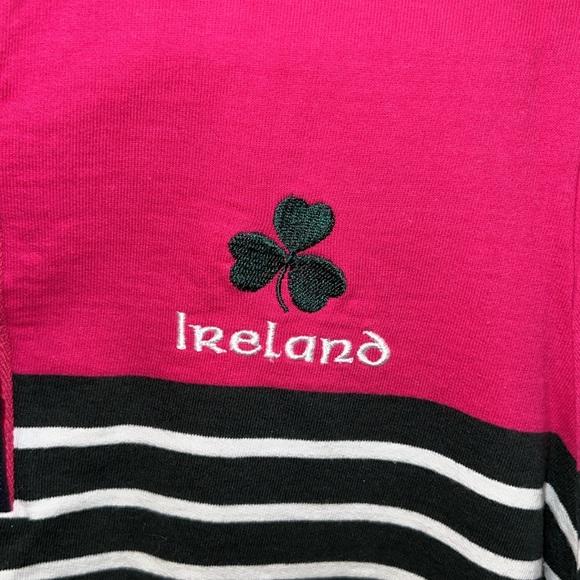 Authentic Irish Rugby shirt Lansdowne Size Small/Medium Ireland St Patrick’s Day - Picture 2 of 8